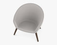 Fredericia Ditzel Lounge chair 3D модель