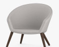 Fredericia Ditzel Lounge chair 3D 모델 