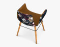 Freifrau Amelie 扶手椅 3D模型
