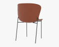 Friends And Founders Le Pipe Dining chair 3d model