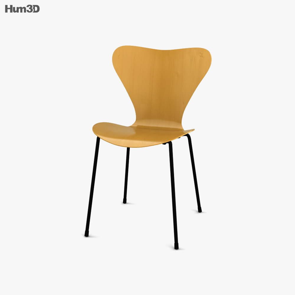 Fritz Hansen Series 7 Chair 3D model