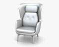 Fritz Hansen Ro Lounge chair Modelo 3D