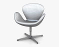 Fritz Hansen Swan Chair 3d model