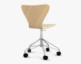 Fritz Hansen Series 7 Swivel chair 3D модель
