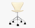 Fritz Hansen Series 7 Swivel chair 3D 모델 