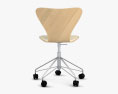 Fritz Hansen Series 7 Swivel chair 3D 모델 