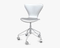 Fritz Hansen Series 7 Swivel chair 3D модель