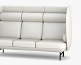 Fritz Hansen Plenum Sofa 3d model