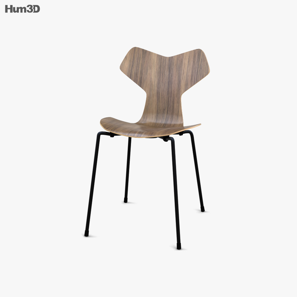 Fritz Hansen Grand Prix 椅子 3D模型