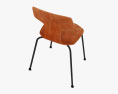Fritz Hansen Model 3103 Hammer Chair 3d model