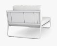 Gandia Blasco Flat Modular 2 Sofa 3D-Modell