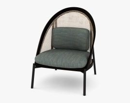 Gebruder Thonet Vienna Loie Cadeira de Lounge Modelo 3d