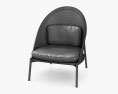 Gebruder Thonet Vienna Loie Lounge chair Modello 3D