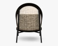 Gebruder Thonet Vienna Loie Lounge chair Modello 3D