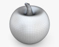 Pols Potten Яблочная стеклянная чаша для фруктов 3D модель