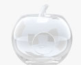 Pols Potten Яблочная стеклянная чаша для фруктов 3D модель