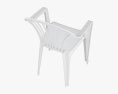Plastic chair 3d model