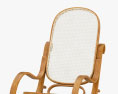 Старовинне крісло-гойдалка 3D модель