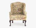 Queen Anne Style Sessel 3D-Modell
