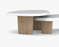 Duo Multilaque 咖啡桌 3D模型