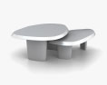 Duo Multilaque Table Basse Modèle 3d