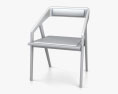 Katakana Dining chair 3d model