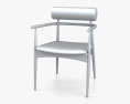 Kyoto B 肘掛け椅子 3Dモデル