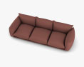 Marenco Three Seater Sofa 3D-Modell