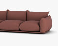 Marenco Three Seater Sofa 3d model