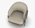Oxford 肘掛け椅子 3Dモデル