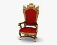 Королевский трон 3D модель