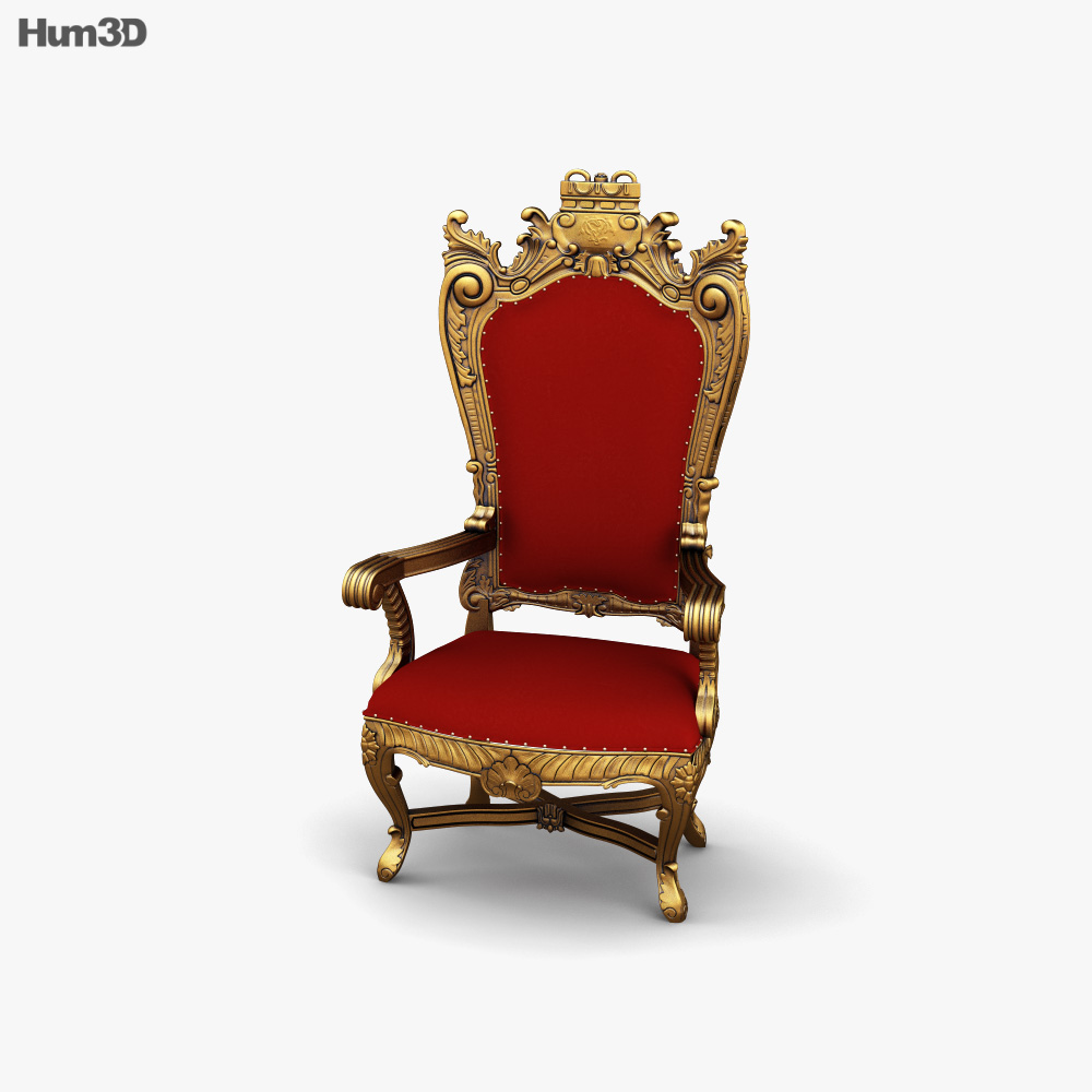 Royal Throne 3D model