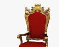 Королівський трон 3D модель