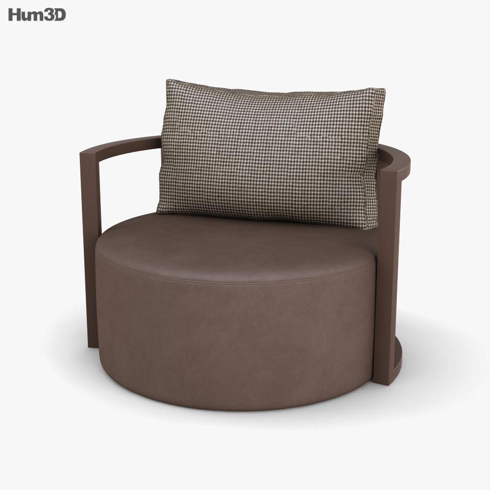 Kav 休闲椅 3D模型
