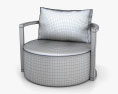 Kav Lounge chair Modello 3D