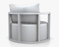 Kav Lounge chair 3d model