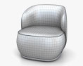 La Pipe Lounge chair 3D 모델 