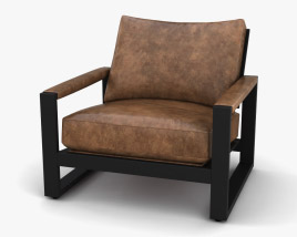 Chunky Milo Lounge chair 3D model