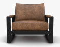 Chunky Milo Lounge chair 3d model