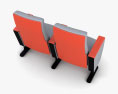 강당 의자 3D 모델 