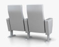 Кресло для аудитории 3D модель