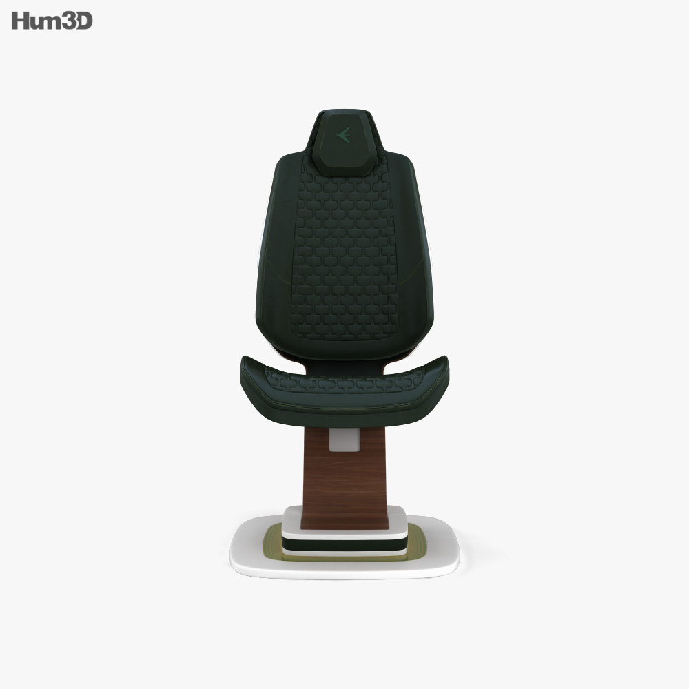 Louis Vuitton Cocoon armchair 3D model - Download Furniture on