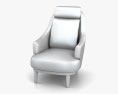 Bellini High Back 扶手椅 3D模型