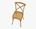 Gem Cross Bistro Chair 3d model