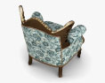 Baroque armchair 3d model