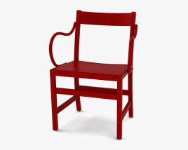 Waiter XL 扶手椅 3D模型