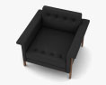 Ettore Sottsass 扶手椅 3D模型