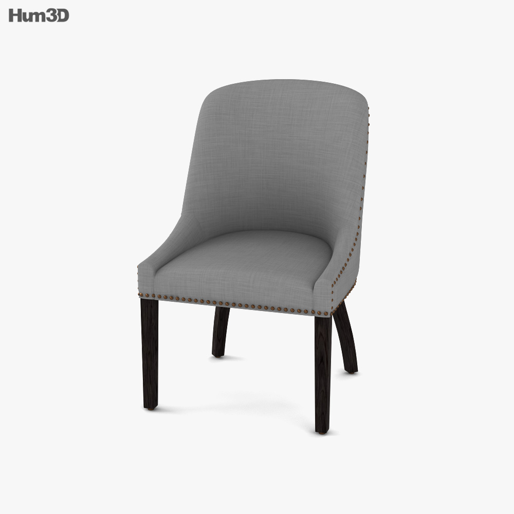 Gemma Upholstered Кресло 3D модель