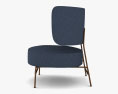 Kapoor Wing chair 3D 모델 