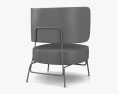 Kapoor Wing chair 3d model